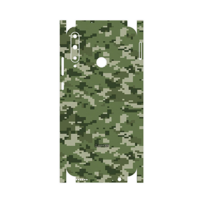 برچسب پوششی ماهوت مدل Army-Green-Pixel-FullSkin مناسب برای گوشی موبایل هوآوی Y7P