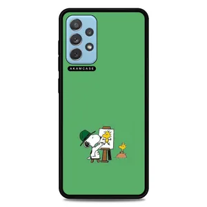 AKAM AMCWSGA72-SNOOPY1 Cover For Samsung Galaxy A72