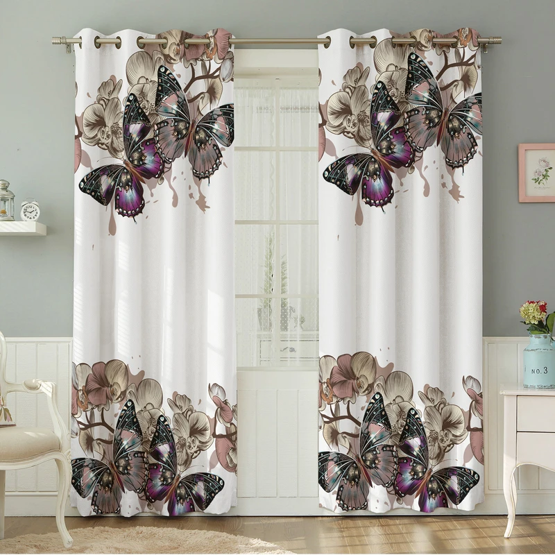 پرده نیروانا طرح مدرن مدل هازان کد 8935 سایز 140×280 سانتی متر