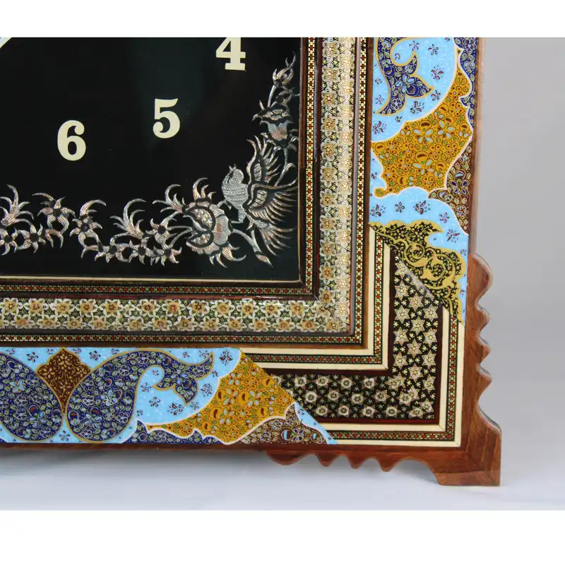 ساعت خاتم کاری طرح اسلیمی کد S60