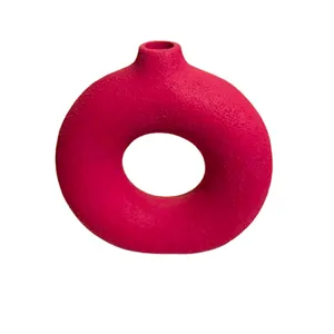 گلدان رزینی مدل دوناتی مدرن کد 66