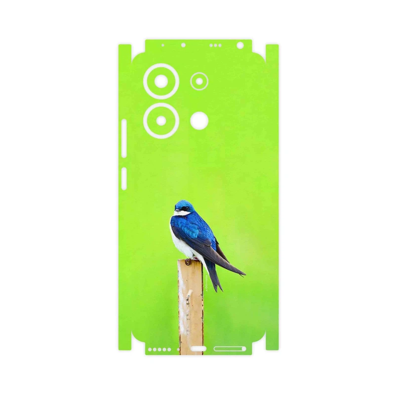 برچسب پوششی ماهوت مدل Bird Swallow-FullSkin مناسب برای گوشی موبایل شیائومی Redmi Note 13 4G