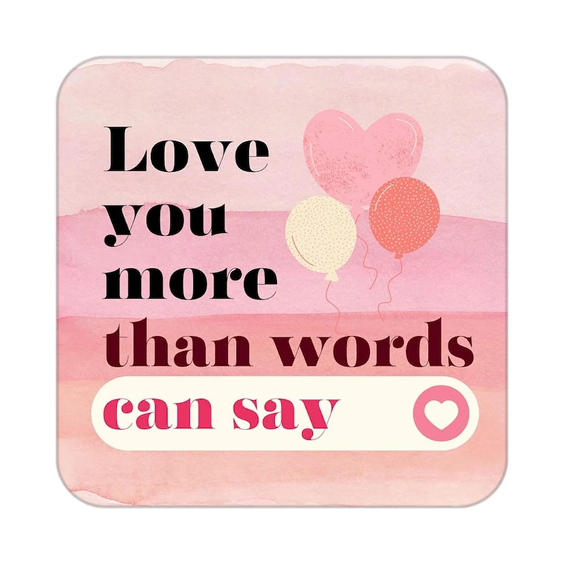 زیر لیوانی کاکتی طرح جملات انگیزشی و مثبت مدل mp25140