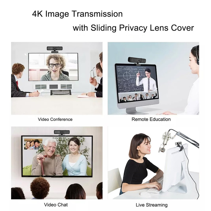 وب کم مدل 4K 8MP 5X With Remote Control