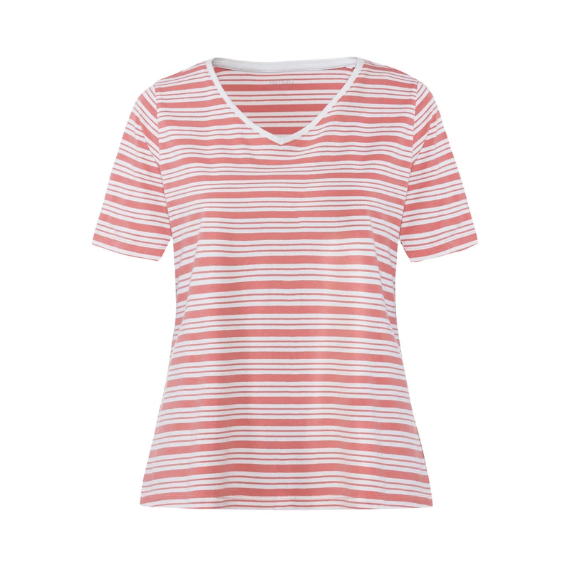 تی شرت آستین کوتاه زنانه اسمارا مدل EL Miko Striped