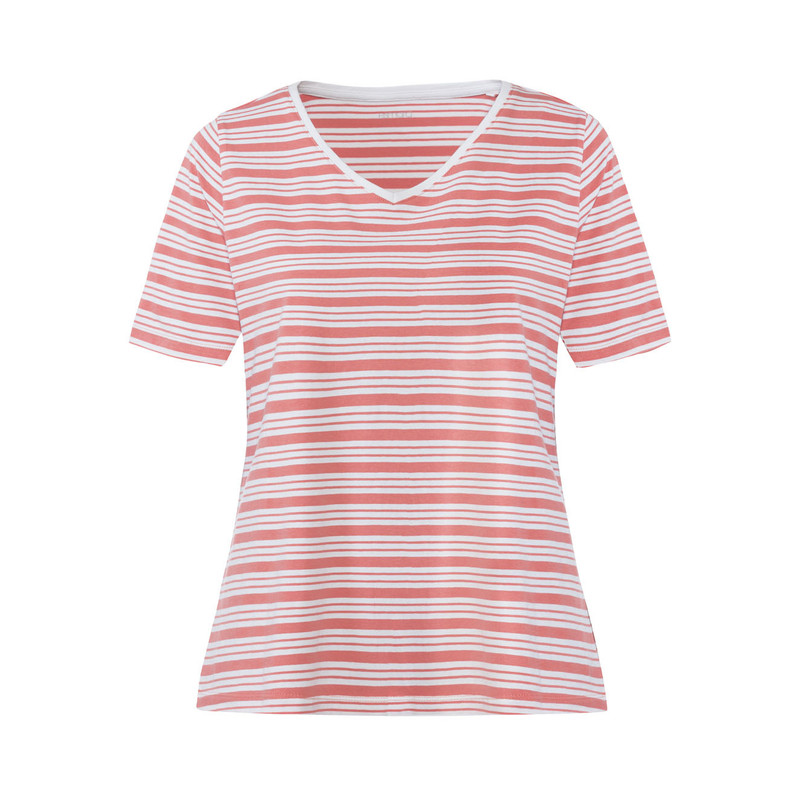 تی شرت آستین کوتاه زنانه اسمارا مدل EL Miko Striped