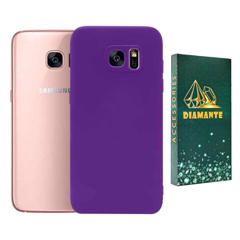 کاور دیامانته مدل sili_77 Gn مناسب برای گوشی موبایل سامسونگ Galaxy S7 Edge