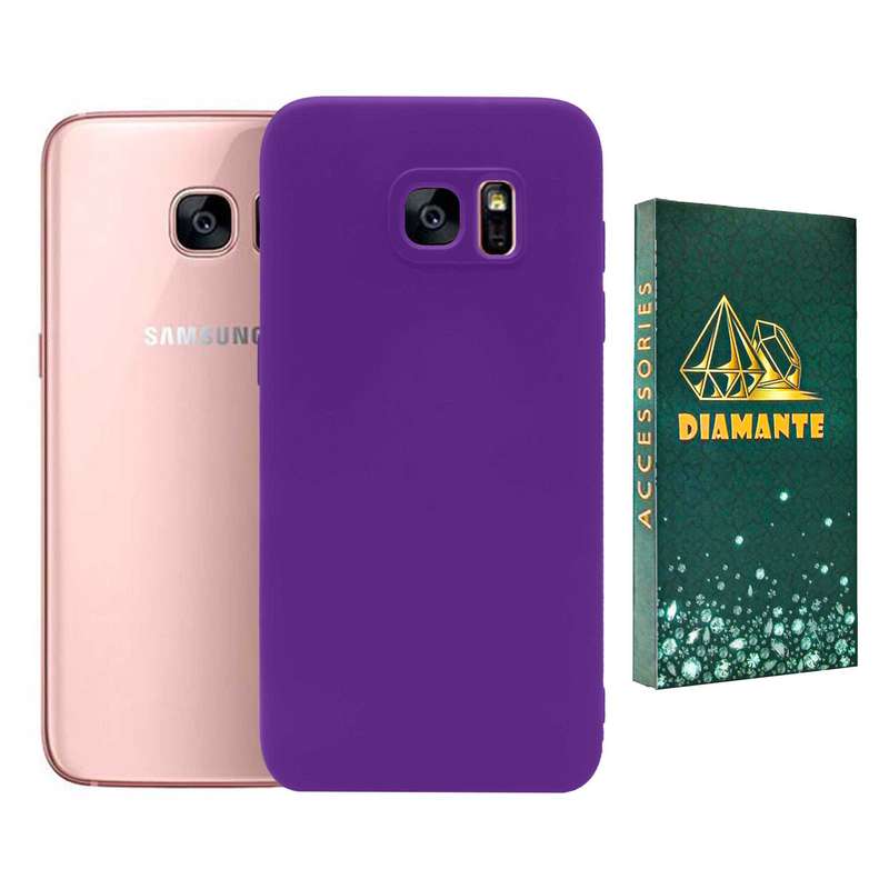 کاور دیامانته مدل sili_77 Gn مناسب برای گوشی موبایل سامسونگ Galaxy S7 Edge کاور دیامانته مدل sili_77 Gn مناسب برای گوشی موبایل سامسونگ Galaxy S7 Edge