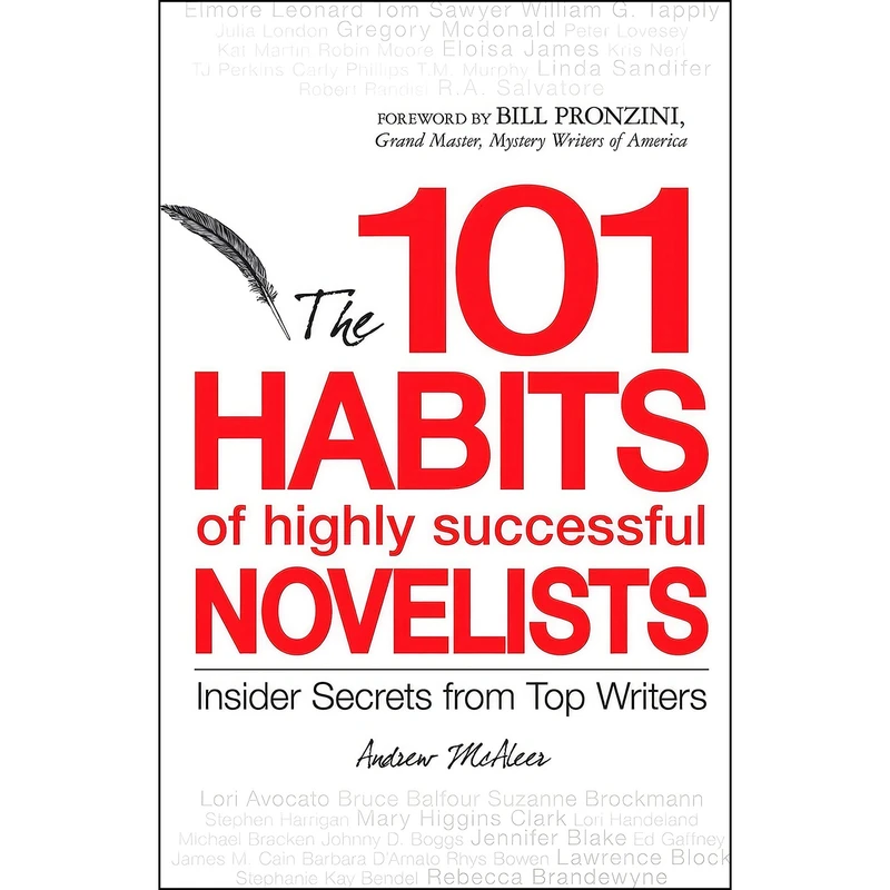 کتاب 101 Habits of Highly Successful Novelists اثر Andrew McAleer and Bill Pronzini انتشارات Adams Media