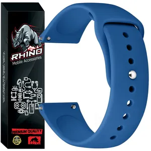 بند راینو مدل Silicone مناسب برای ساعت هوشمند ناتینگ CMF Watch Pro 2