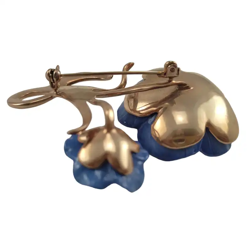 گل سینه زنانه فرانز مدل گل کتان FJ00187