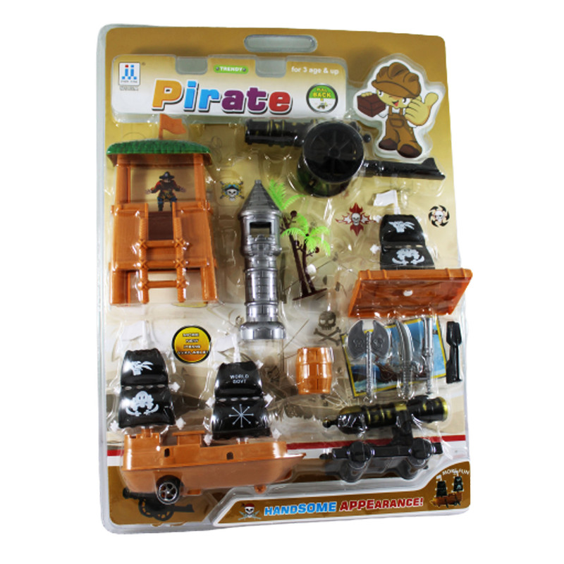 اسباب بازی جنگی طرح کشتی دزدان دریایی مدل PK00