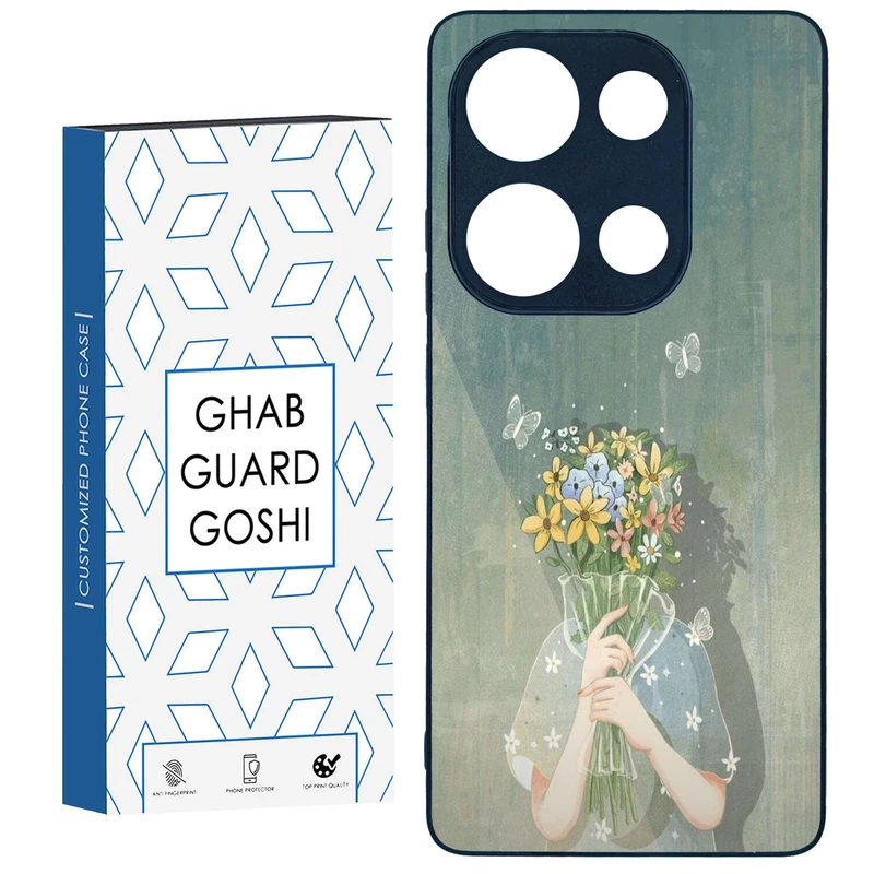 کاور قاب گارد گوشی طرح دخترانه کد TPU-204 مناسب برای گوشی موبایل شیائومی Redmi Note 13 Pro 4G / Poco M6 Pro 4G