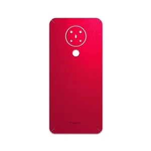 MAHOOT Matte-Warm-Red Cover Sticker for Nokia 5.3