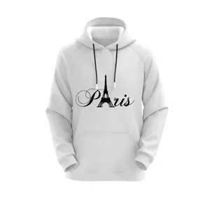 هودی زنانه مدل پاریس کد J275 رنگ سفید