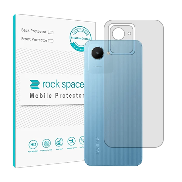 محافظ پشت گوشی شفاف راک اسپیس مدل HyGEL مناسب برای گوشی موبایل ریلمی C30s