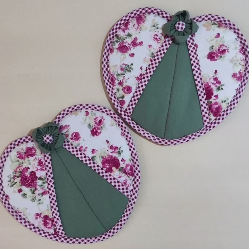 سرویس آشپزخانه 10 تکه طرح گل مدل TS100