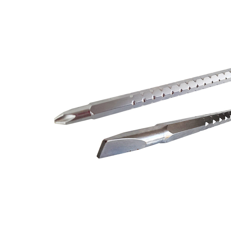 پیچ گوشتی دوطرفه چهارسو و دوسو  تانوس مدل HT - 0012