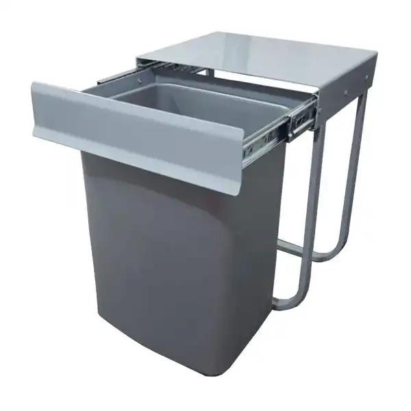 سطل زباله کابینتی مدل 16 لیتری دو مخزنه A16