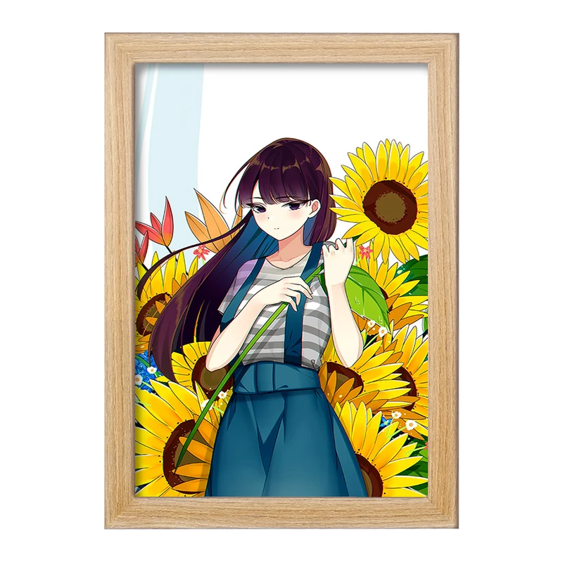 تابلو خندالو مدل انیمه کومی سان  کد 16083