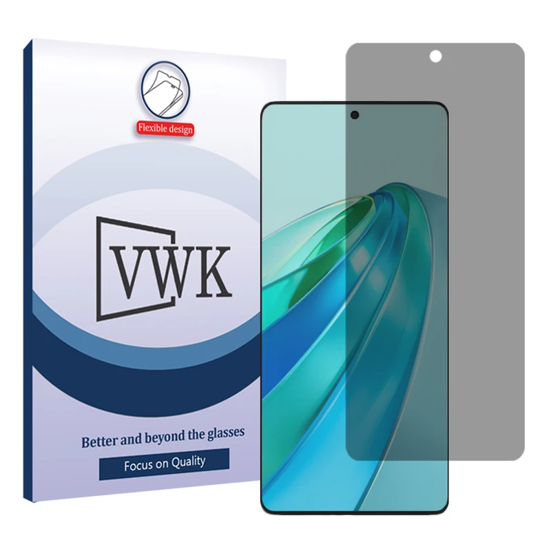 محافظ صفحه نمایش حریم شخصی وی دبلیو کی مدل Tough مناسب برای گوشی موبایل آنر X9a