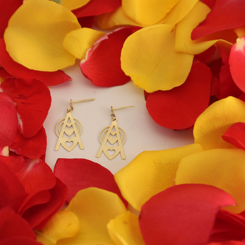 گوشواره نقره زنانه مدل h348