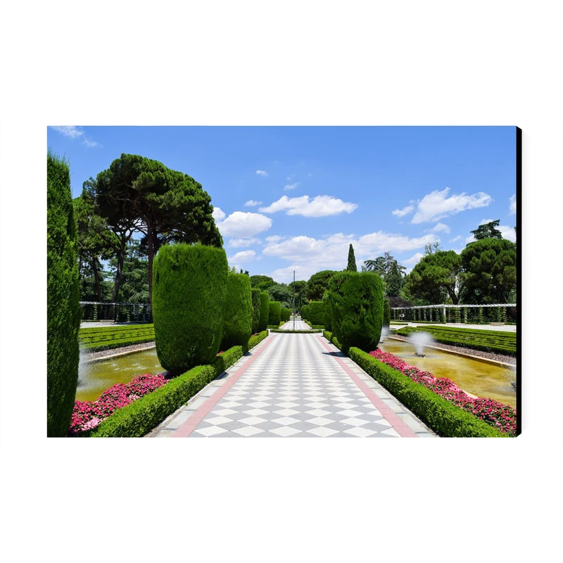 تابلو شاسی عرش طرح گردشگری اسپانیا مدل پارک رتیرو کد As6336