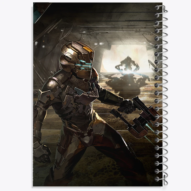 دفتر نت موسیقی 50 برگ خندالو مدل بازی دد اسپیس (Dead Space) کد 35029