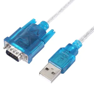کابل تبدیل USB به سریال RS232 مدل HL-340 طول 0.8 متر