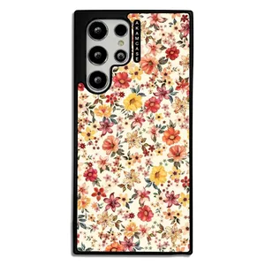 AKAM AMC-WSGS22U-FLOWERS10 Cover For Samsung Galaxy S21 Ultra
