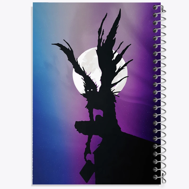 دفتر نت موسیقی 50 برگ خندالو مدل انیمه دفترچه مرگ (Death Note) کد F1724