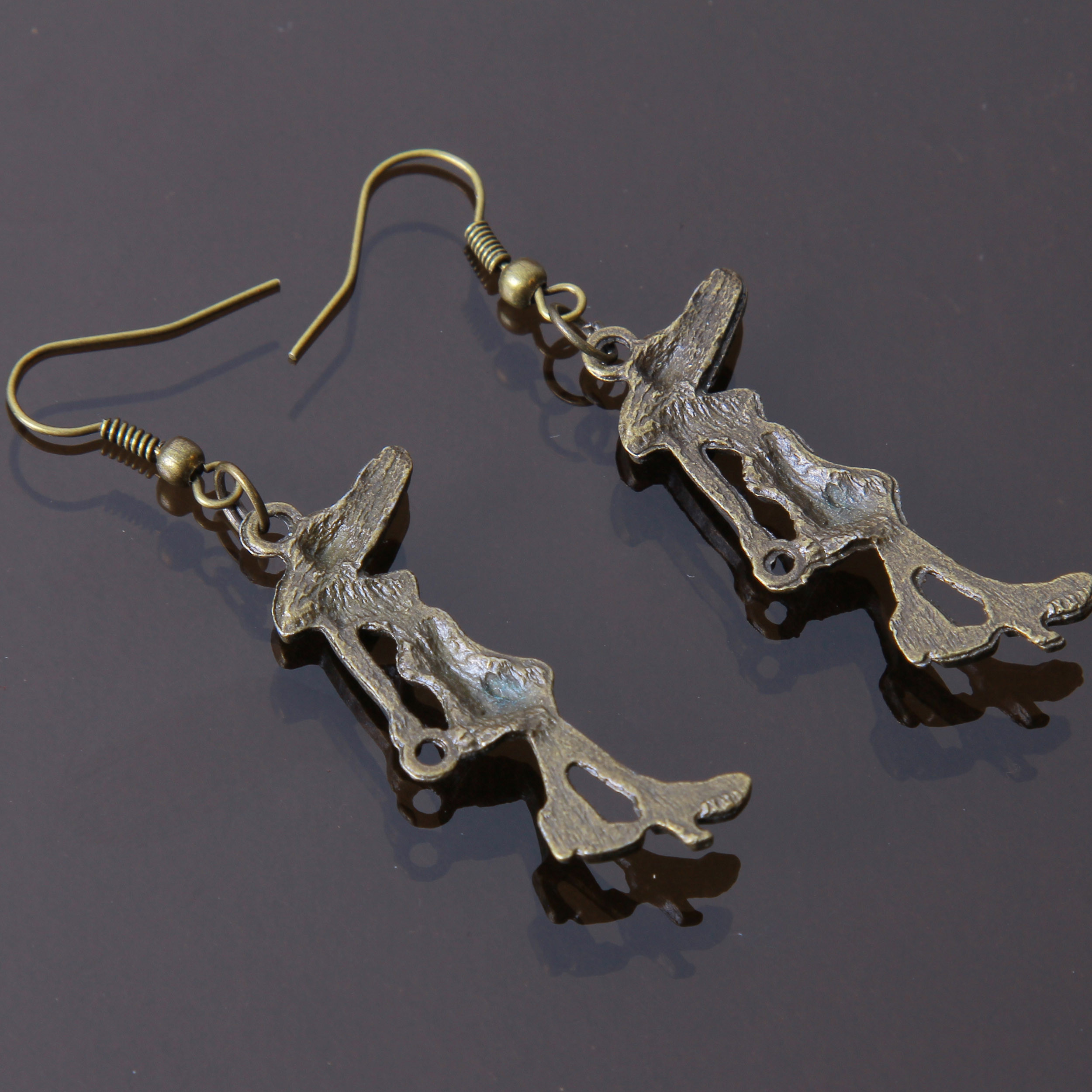 گوشواره دخترانه بازرگانی میلادی کد GZN_070