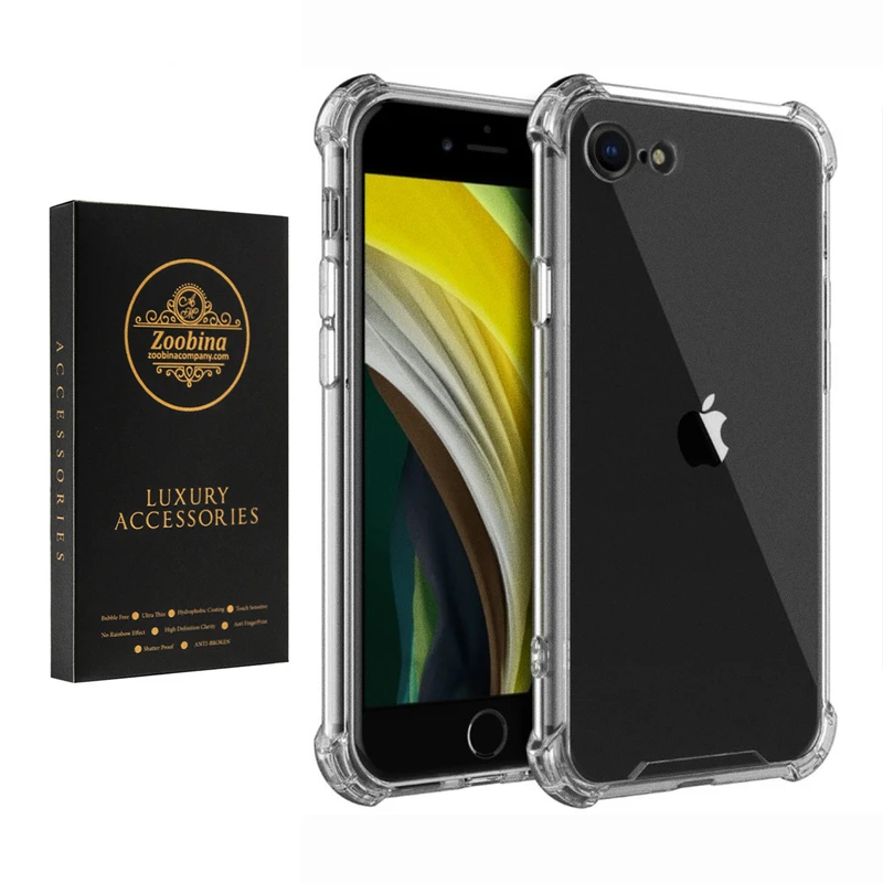 کاور زوبینا مدل Clear مناسب برای گوشی موبایل اپل iPhone 7 / 8 / SE 2020 / SE 2022