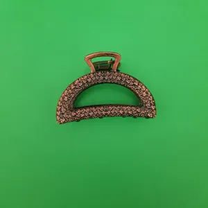 کلیپس مو زنانه مدل نیم دایره گل رز