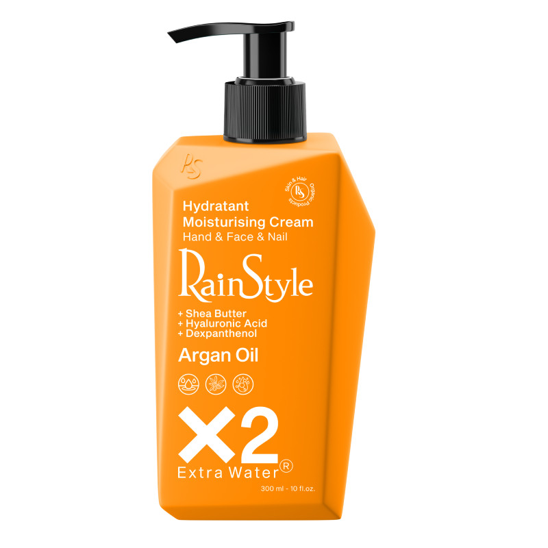 کرم آبرسان و مرطوب کننده رین استایل مدل روغن آرگان حجم 300 میلی لیتر