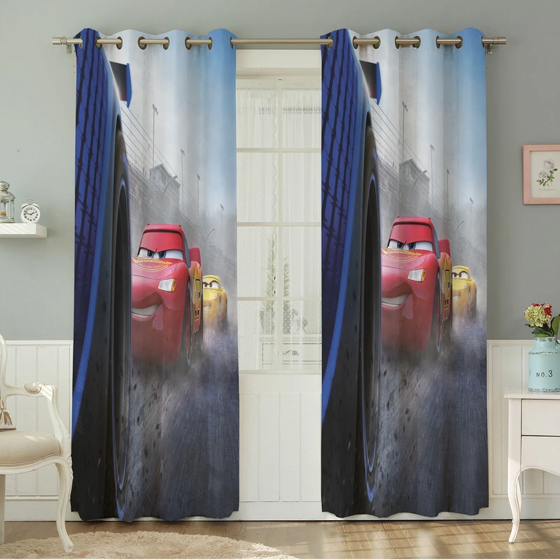 پرده نیروانا طرح  کودک مدل مخمل کد 8012سایز 140×280 سانتی متر