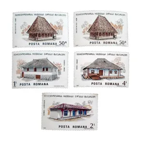 تمبر یادگاری مدل رمانی کد DS2490 مجموعه 5 عددی