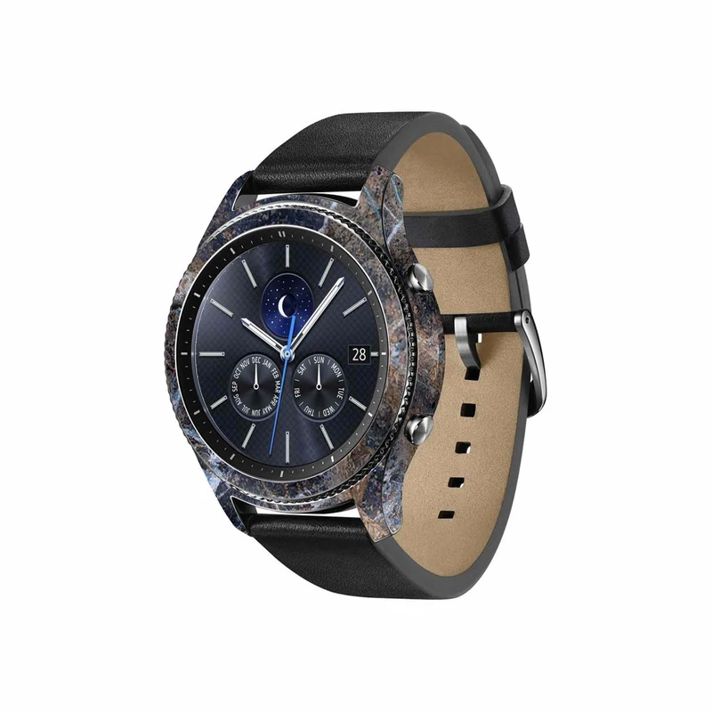 برچسب ماهوت طرح Earth-White-Marble مناسب برای ساعت هوشمند سامسونگ Galaxy Gear S3 Classic