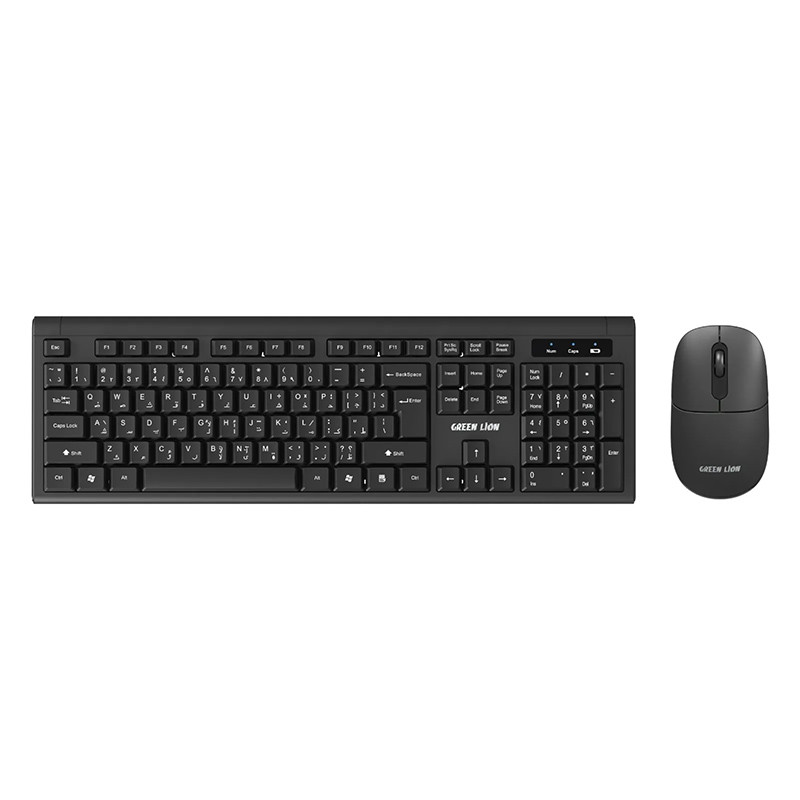 کیبورد و ماوس گرین لاین مدل GKM-200