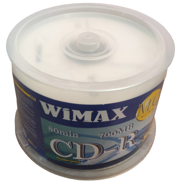 سی دی خام ویمکس مدل CD-R بسته 50 عددی