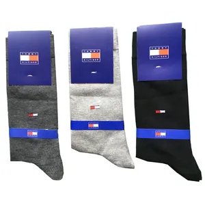 جوراب مردانه مدل میکس نخی اعلا کد TM-725 بسته 3 عددی 