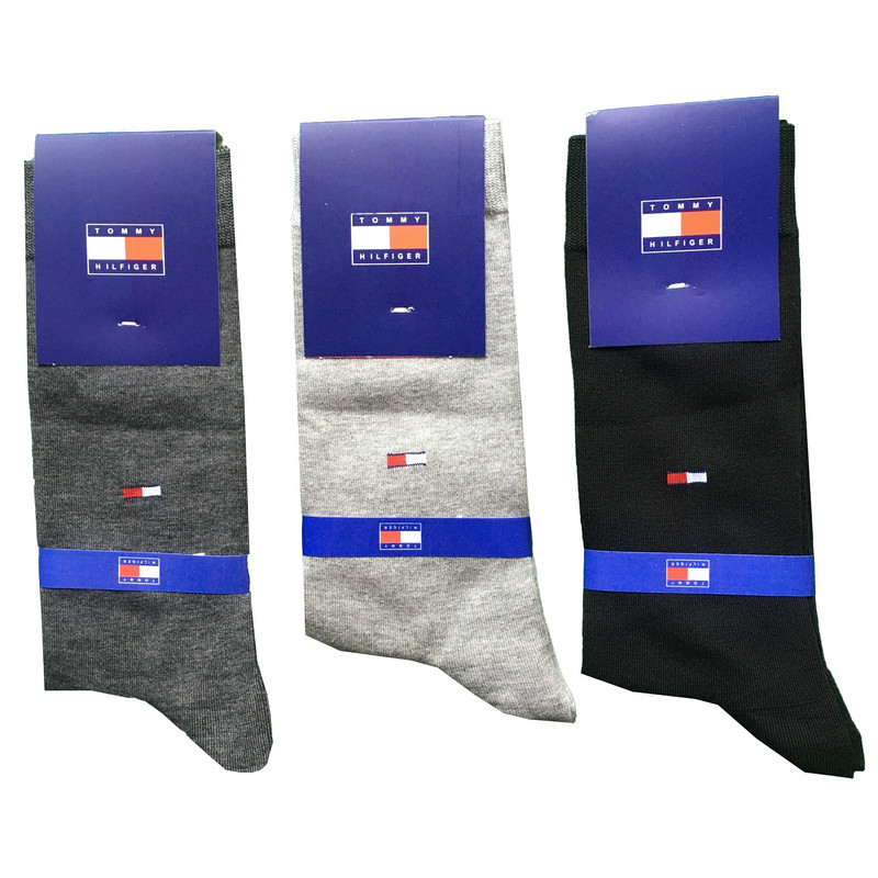 جوراب مردانه مدل میکس نخی اعلا کد TM-725 بسته 3 عددی 