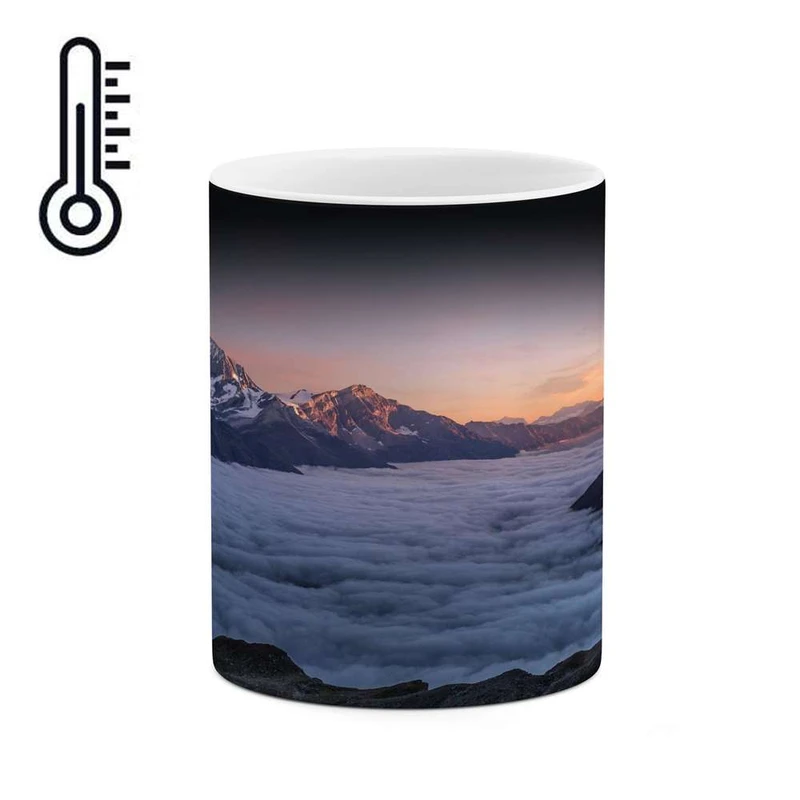 ماگ حرارتی کاکتی مدل منظره کد mgh16273