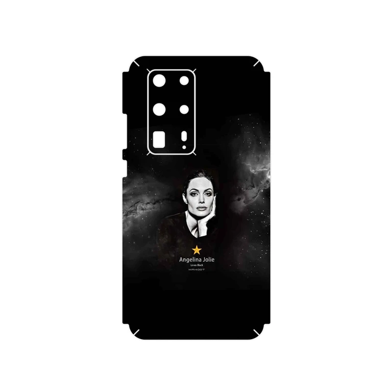 برچسب پوششی ماهوت مدل Angelina Jolie مناسب برای گوشی موبایل هوآوی P40 Pro Plus