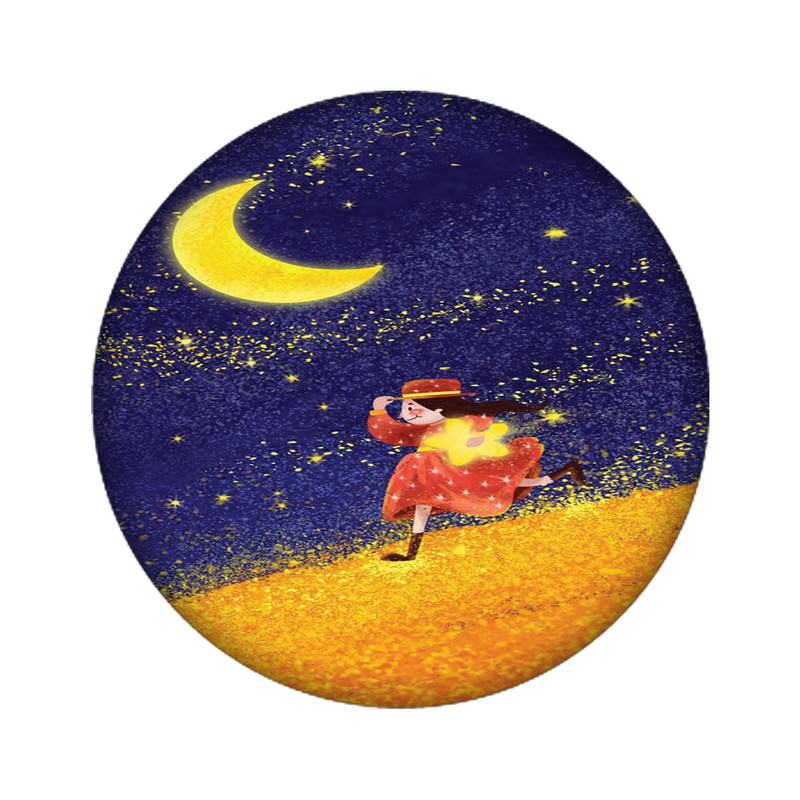 استیکر تزئینی موبایل مدل دختر کد 3711