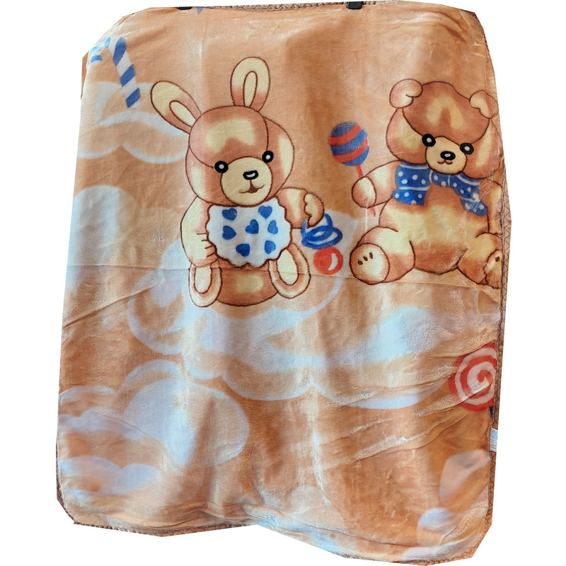 پتو کودک و نوزاد مدل عروسکی کد 13 سایز 80*110 سانتی متر