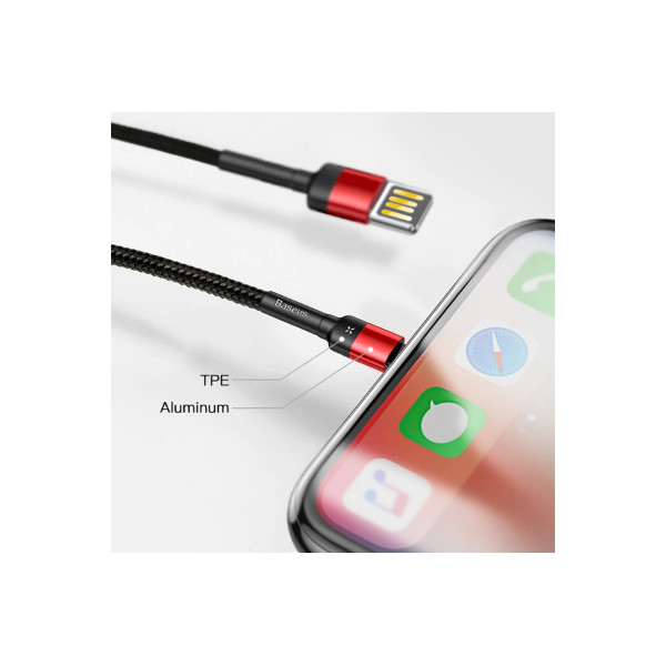 قیمت و خرید کابل تبدیل USB به لایتنینگ باسئوس مدل CALKLF-HG1 Cafule ...