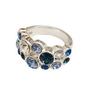 انگشتر زنانه آی ام مدل نگینی کد 2