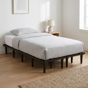 کفی تختخواب یک نفره پلیمری مدل پایه بلند p120 سایز 120×200 سانتی متر 