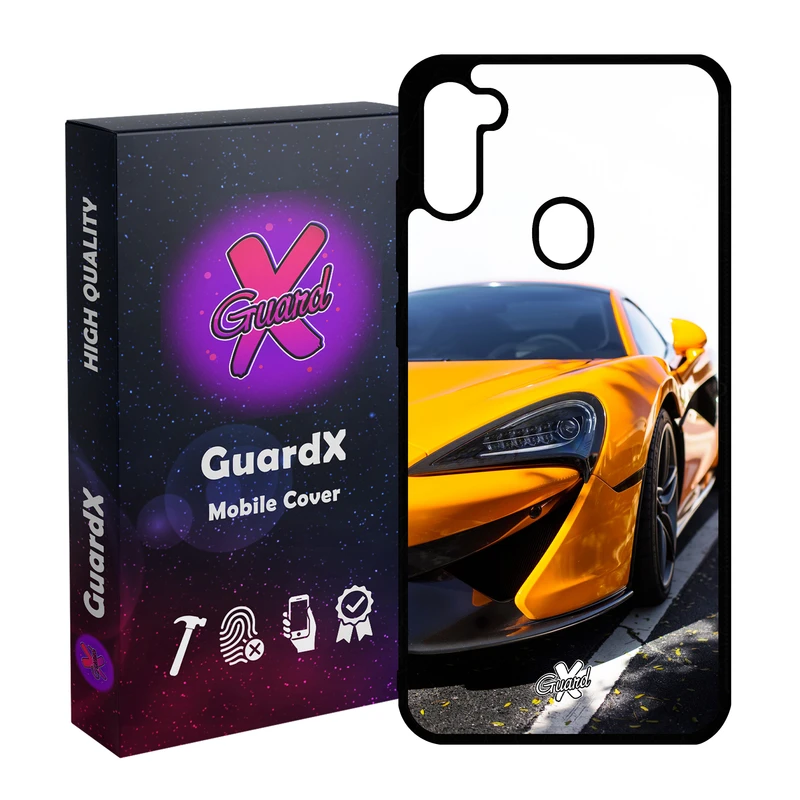 کاور گارد ایکس طرح خودرو مدل Glass10193 مناسب برای گوشی موبایل سامسونگ Galaxy A11 / M11